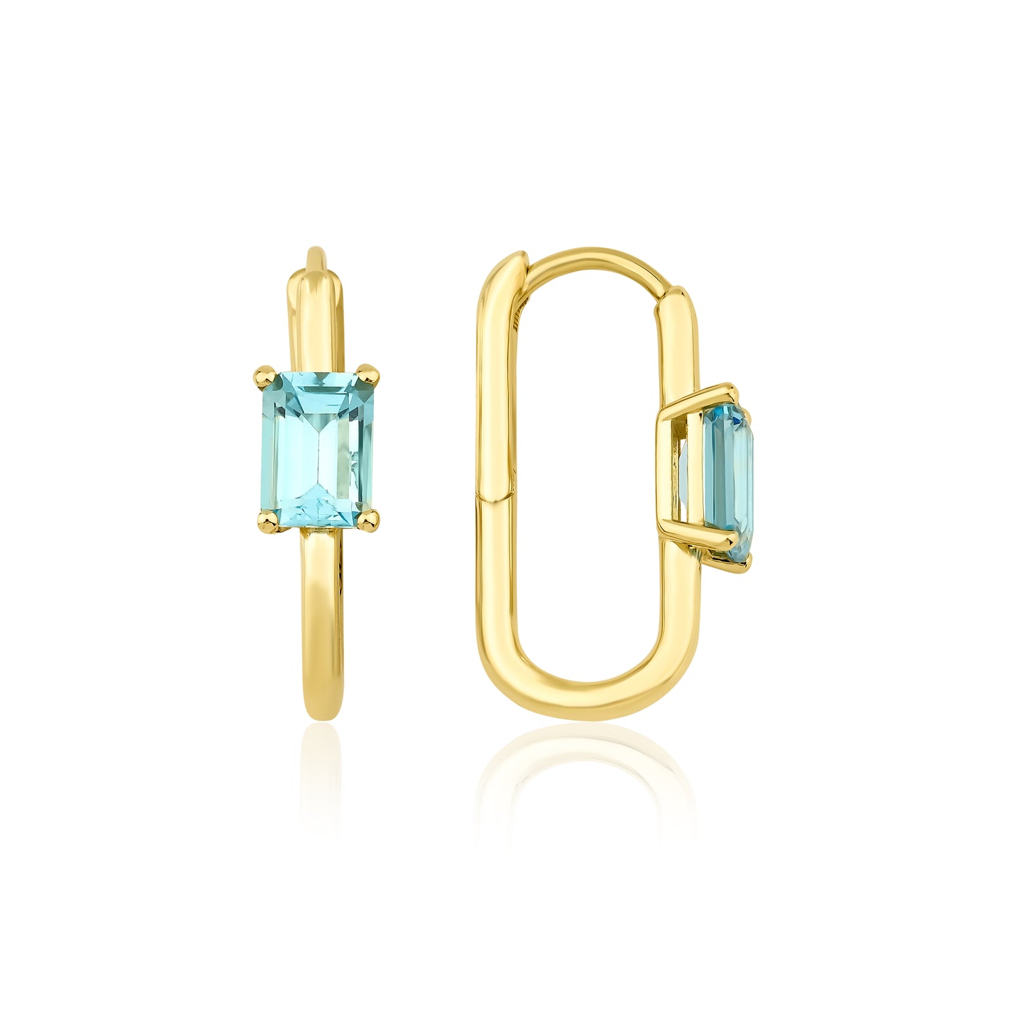 Guilded Water Earrings