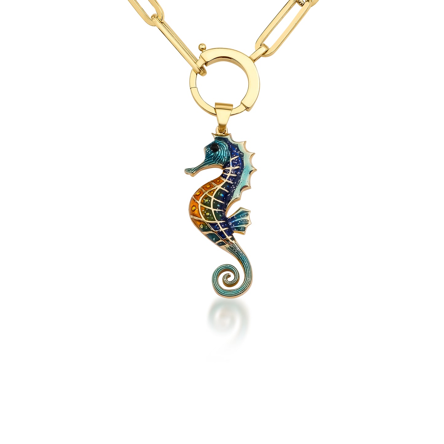 Sol Seahorse Charm
