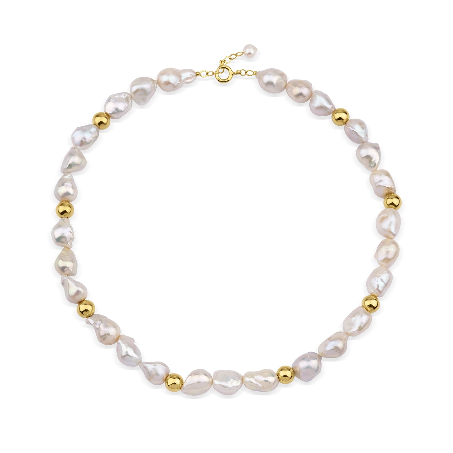 Arene II -Baroque Pearl Necklace