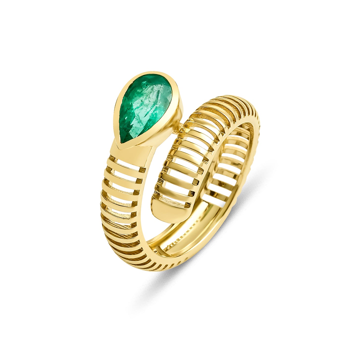 Serpentine Colombian Emerald