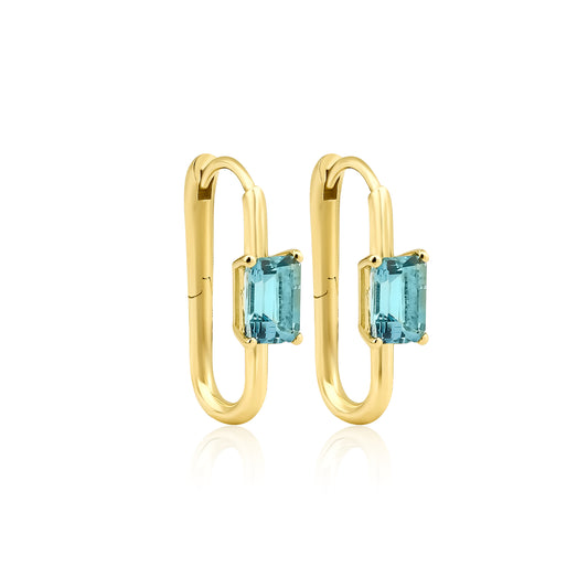 Guilded Water Earrings
