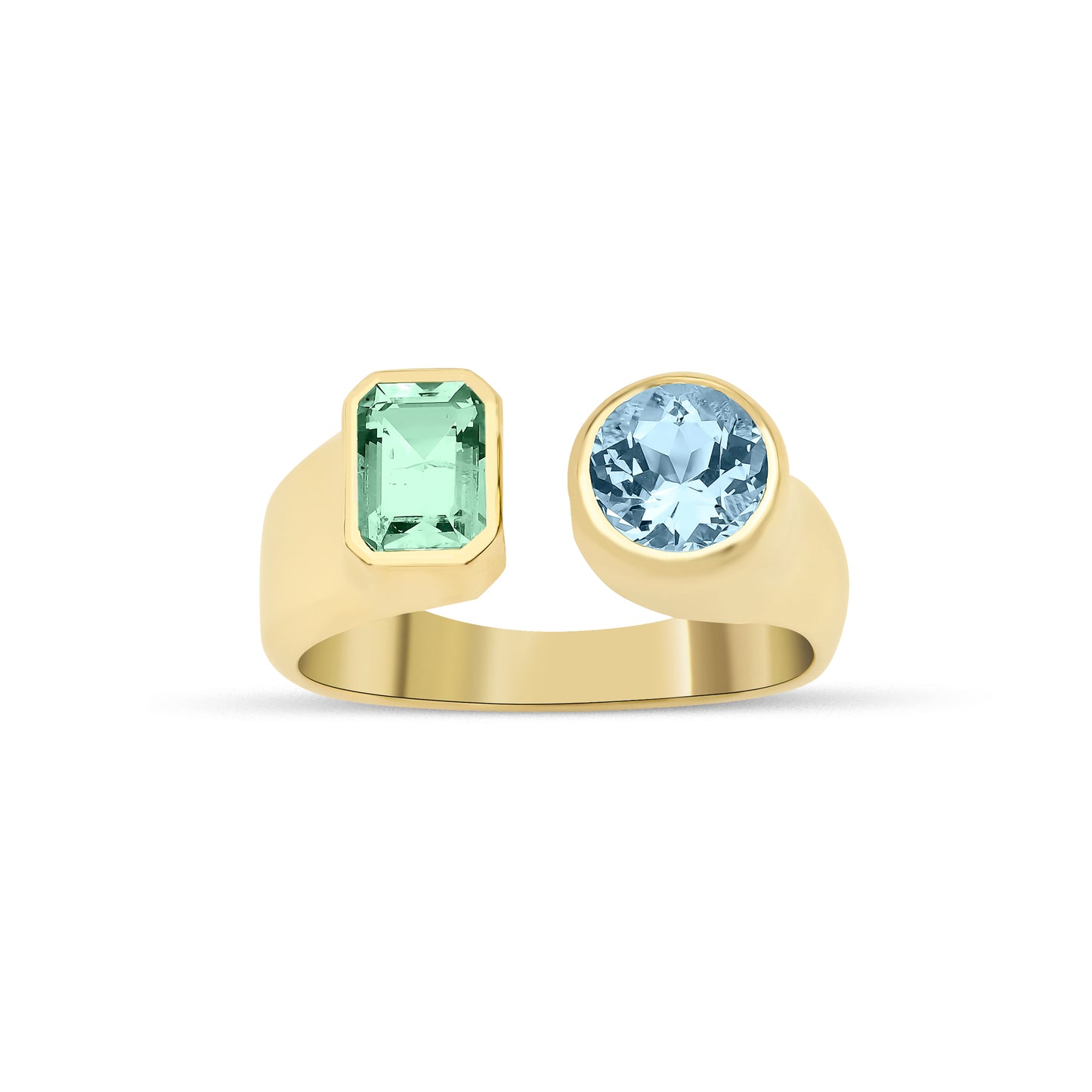 Toi eT Moi II,  two gems ring