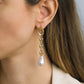 La Princese, dangle drop baroque pearl earrings