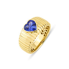 The Art Deco Velvet Tanzanite