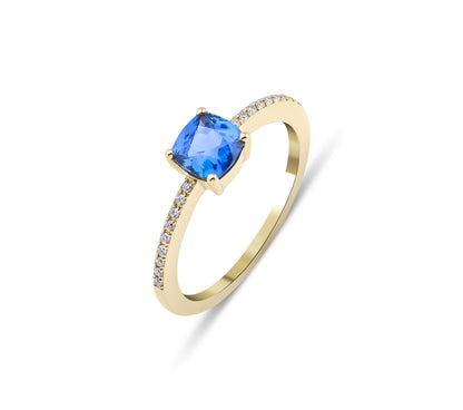 Sapphire Ring Violet