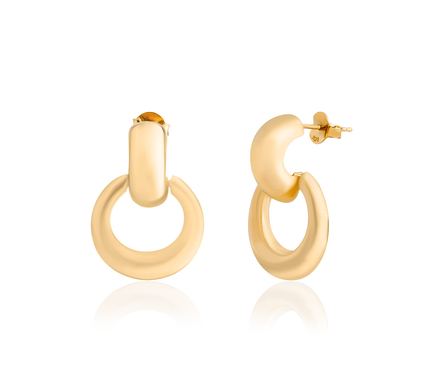 Hoops, Gold Hoop Earrings, Gold Earrings, Gold Earrings for Women, Gold Jewelry