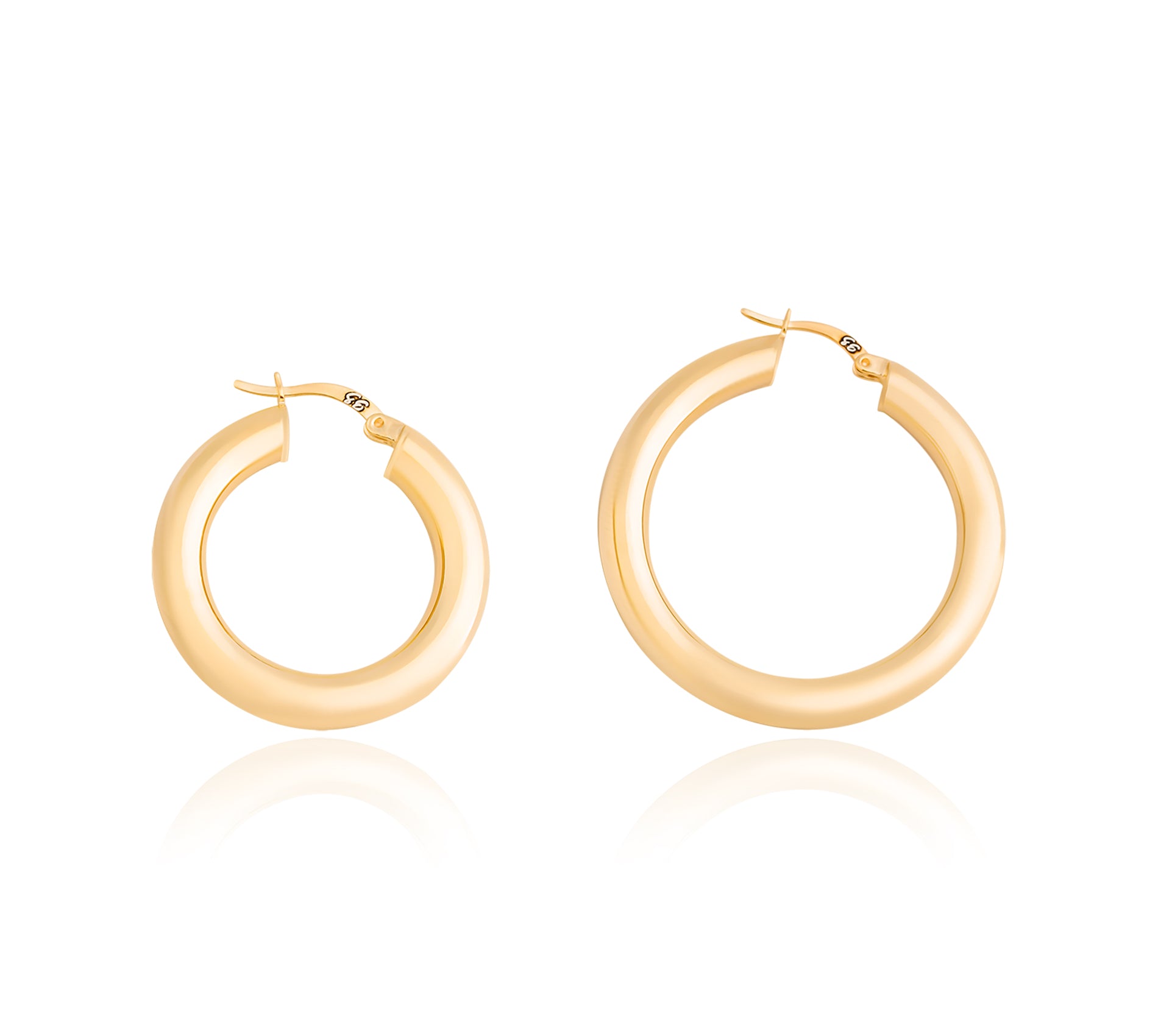 Hoops, Gold Hoop Earrings, Gold Earrings, Gold Earrings for Women, Gold Jewelry