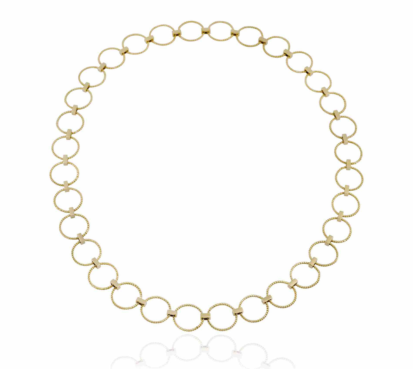 Brava, Gold Necklace, Gold Jewelry, Gold Chain Necklace, Chain Necklace
