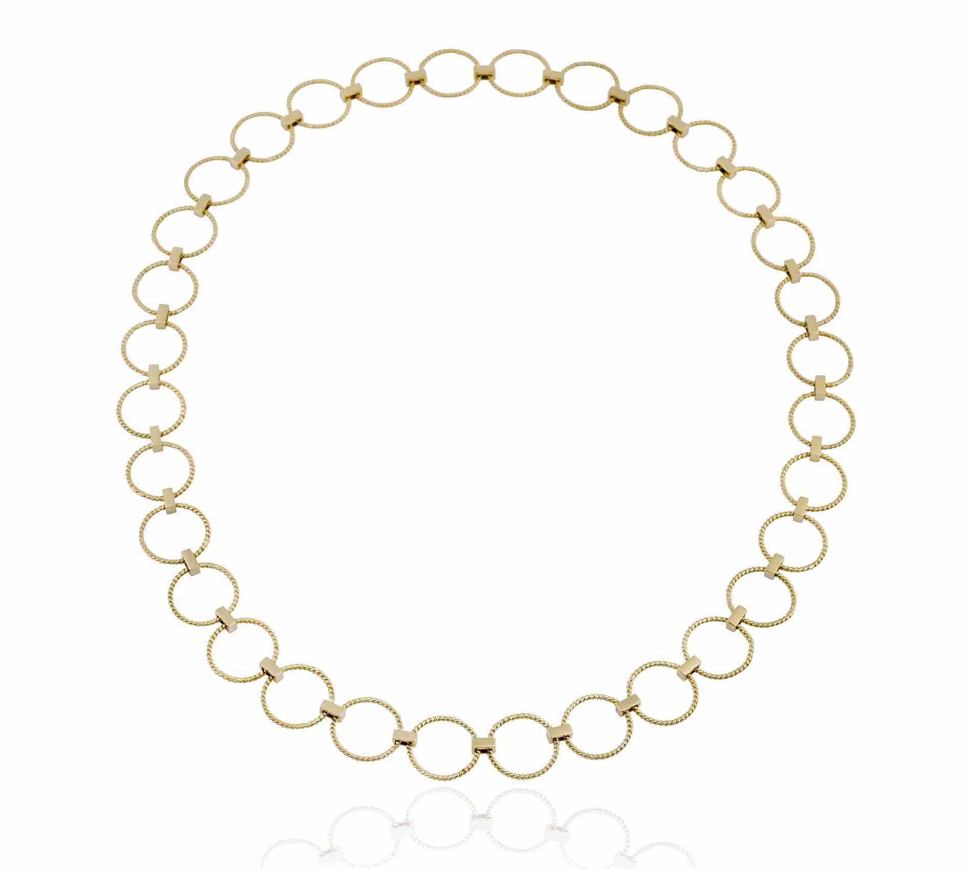 Brava, Gold Necklace, Gold Jewelry, Gold Chain Necklace, Chain Necklace
