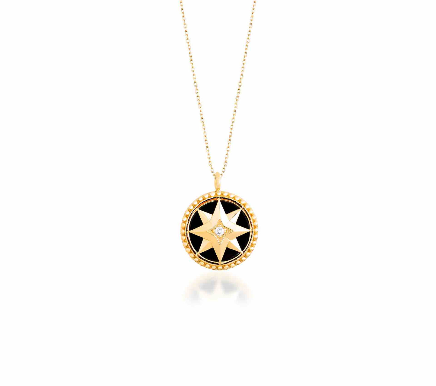 Sirius Necklace, Gold Necklace, Gold Jewelry, Diamond Necklace, Diamond Jewelry