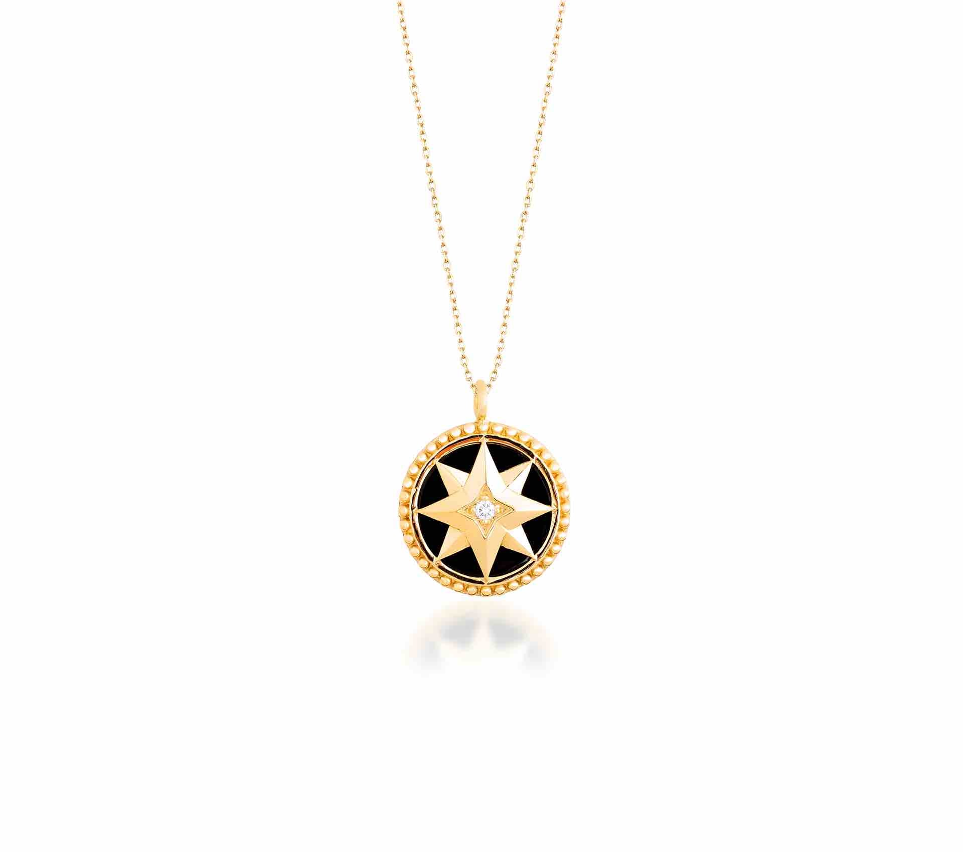 Sirius Necklace, Gold Necklace, Gold Jewelry, Diamond Necklace, Diamond Jewelry