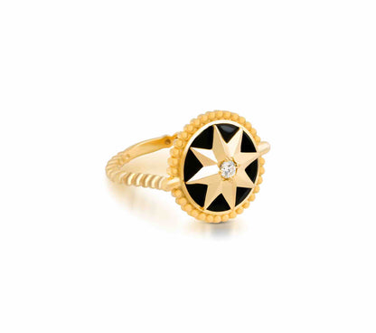 Sirius Gold Ring, Gold Jewelry, Diamond Ring, Diamond Jewelry